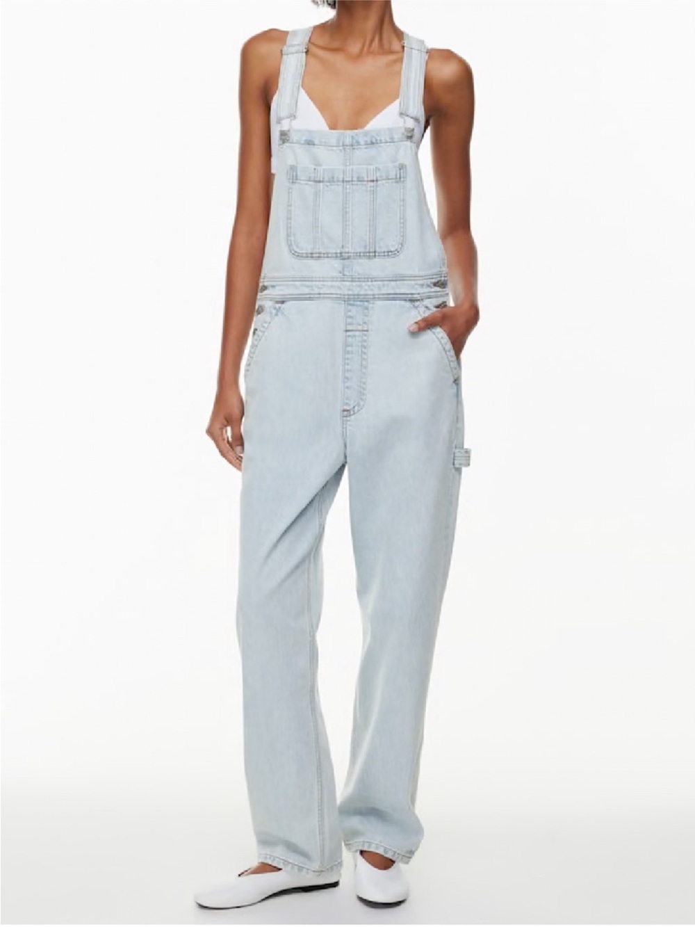 Denim Forum The '90s Vintage Baggy Overalls